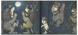 Rare First Printing of ''Where the Wild Things Are'' by Maurice Sendak, With First Printing Dust Jacket, Published November 1963